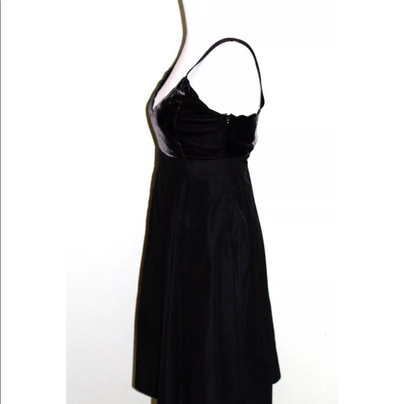 Anthro Velvet Bodice Dress - Picture 4 of 11